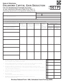 Form 561p - Oklahoma Capital Gain Deduction - 2014