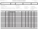 Form Com/mftb-048 - Motor Fuel Tax Schedule Of Receipts