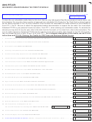 Form Pit-cr - New Mexico Non-refundable Tax Credit Schedule - 2013