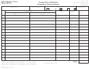 Form Com/mft-016 - Schedule Of Disbursements