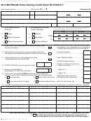 Form Mi-1040cr-7 - Michigan Home Heating Credit Claim - 2013