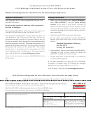 Form Mi-1040-v - Michigan Individual Income Tax E-file Payment Voucher - 2013