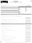 Form 83-391-14-8-1-000 - Mississippi Insurance Company Income Tax Return - 2014