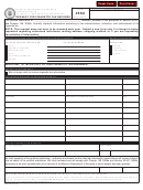Form 4592 - Request For Cigarette Tax Records