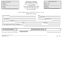 Form Com/att-751 - Keg Registration Booklet Order Form