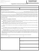 Fillable Form Dr 0219 - Cigarette License Surety Bond Printable pdf