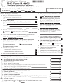 Form Il-1065 - Partnership Replacement Tax Return - 2013