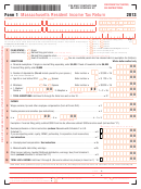 Form 1 - Massachusetts Resident Income Tax Return - 2013