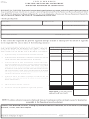 Form Rpd-41211 - Application For Refund Of Cigarette Tax