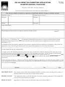 Form Dr-504cs - Ad Valorem Tax Exemption Application Charter School Facilities