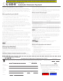 Form Il-505-b - Automatic Extension Payment For 2013