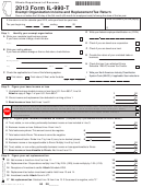 Form Il-990-t - Exempt Organization Income And Replacement Tax Return - 2013