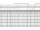Form 83 Mfr - Nebraska Producer's Schedule Of Receipts