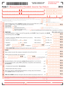Form 1 - Massachusetts Resident Income Tax Return - 2014