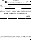 Form Abl-569 - Beer And Wine Producers Authorization Of Wholesalers And Brands