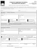 Form Dr-430 - Change Of Ownership Or Control Non-homestead Property