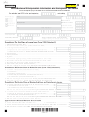 Form Clt-4s - Montana S Corporation Information And Composite Tax Return - 2012