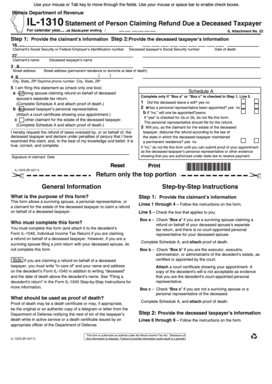 Irs Form 1310 Printable Printable World Holiday