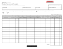 Form 3817 - Blender Schedule Of Receipts