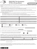 Form Tr-99 - Application For Permission To File A Group Return