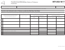 Form Mt-203-w-t - Transfers And Wholesale Sales Of Tobacco Products