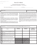 Form Ct-1120a-a - Corporation Business Tax Return Apportionment Computation - Air Carriers