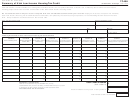 Form Tc-40li - Summary Of Utah Low-income Housing Tax Credit
