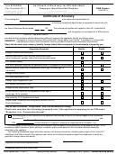 Form W-7(coa) - Certificate Of Accuracy For Irs Individual Taxpayer Identification Number