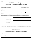 Form Rpd-41171 - Well Workover Project Application And Reporting Instructions