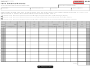 Form 3788 - Carrier Schedule Of Deliveries