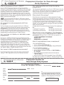 Form Il-1000-p - Prepayment Voucher For Pass-through Entity Payment