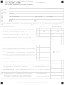 Form Ri-1096pt - Pass-through Withholding Return And Transmittal - 2014