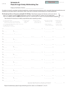 Form Tc-41n - Schedule N - Pass-through Entity Withholding Tax