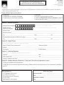 Form Dr-700012 - Application For Certification Of Communications Services Database