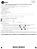 Montana Winamd Form - Wine Amendment Application For On-premises Beer License