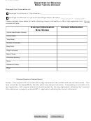 Form Mv-18 - Request For Correction Of Georgia Motor Vehicle Certificate