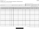 Form 3781 (schedule 15b) - Terminal Operator Schedule Of Disbursements