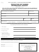 Form Rpd-41161 - Production Unit Number Informational Request