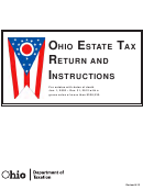 Estate Tax Form 2 - Ohio Estate Tax Return For All Resident Filings For Dates Of Death Jan. 1, 2002 - Dec. 31, 2012