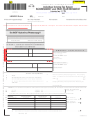 Form N-15 - Individual Income Tax Return Nonresident And Part-year Resident - 2015