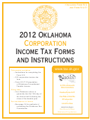 Form 512 - Corporation Income Tax Return - 2012