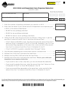Fillable Form 2441-M - Child And Dependent Care Expense Deduction - 2012 Printable pdf