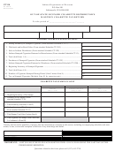 Fillable Form Ct-24 - Out-Of-State Licensed Cigarette Distributor