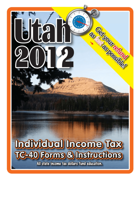 Tc-40 Forms And Instructions - Individual Income Tax Printable pdf