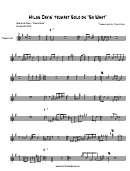 John Keady - Miles Davis' Trumpet Solo On 