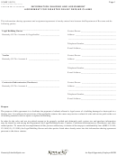 Form 51a601 - Information Sharing And Assignment Agreement For Disaster Relief Refund Claims