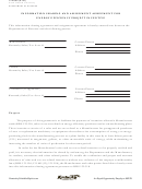Form 51a350 - Information Sharing And Assignment Agreement For Energy Efficiency Project Incentive Printable pdf