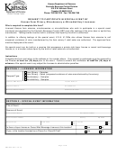 Form Abc-842 - Request To Participate In Special Event By Kansas Farm Winery, Microbrewery Or Microdistillery Licensees