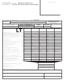 Form Dr 0442 - Monthly Report Of Excise Tax For Alcohol Beverages