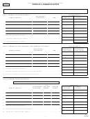 Form Dp-145 - Summary Of Estate